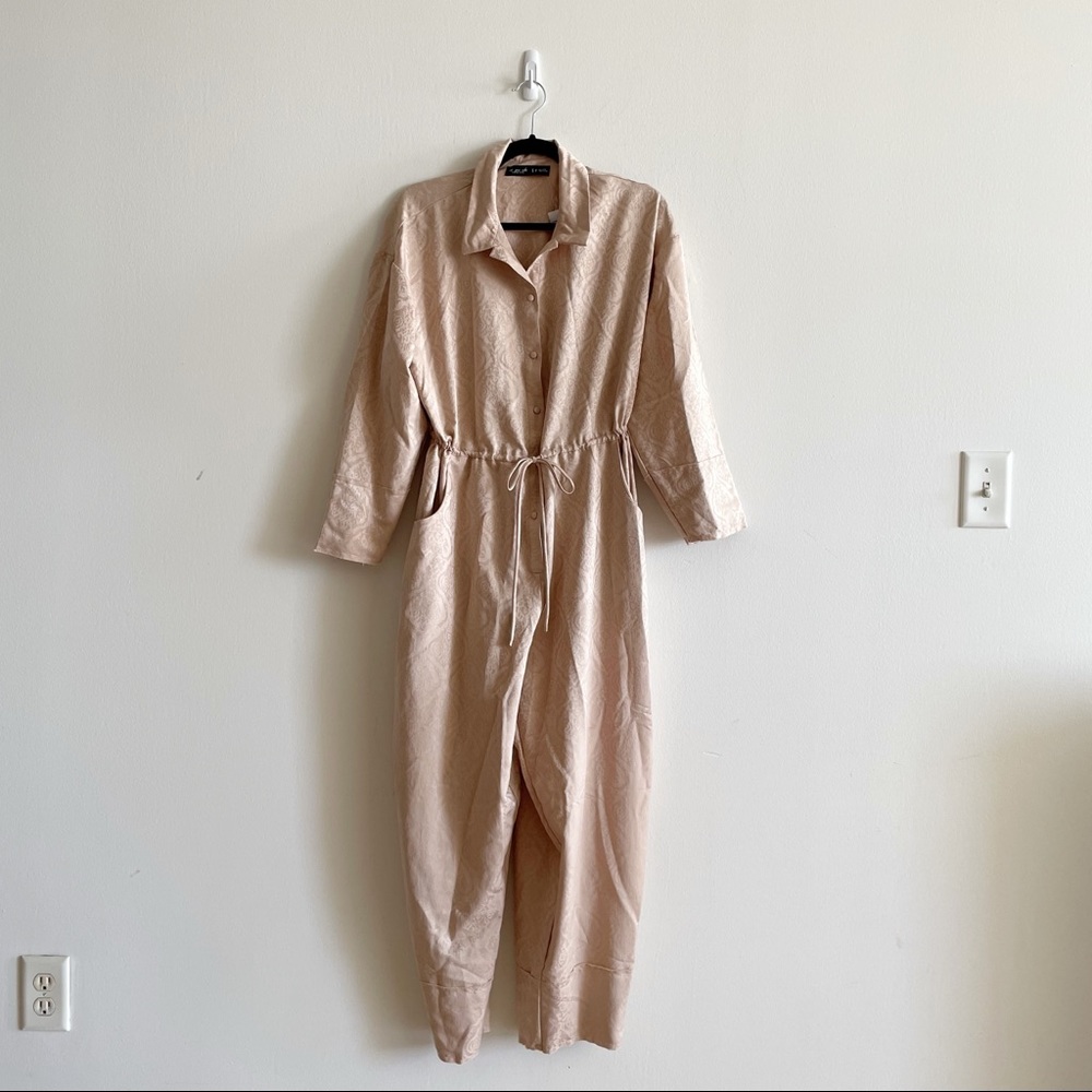 Urban Outfitters Gold Jumpsuit